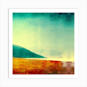 Abstract Landscape Painting Art Print