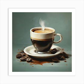 Coffee Art Print