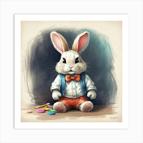 Bunny Art Print