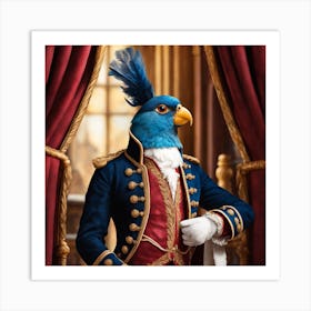 Bird In A Suit Art Print