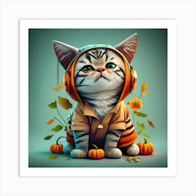 Kitty Cat 2 Art Print