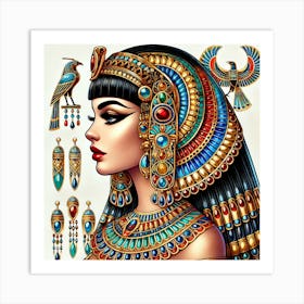 Egyptian Woman 1 Art Print