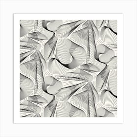 Abstract Pattern 1 Art Print