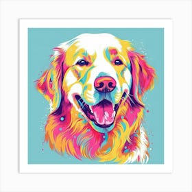 Golden Retriever 3 Art Print