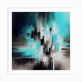 Abstract Painting 15 Art Print