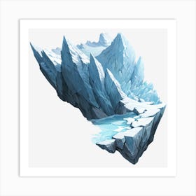 Iceberg 1 Art Print