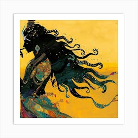 Lord Krishna Art Print