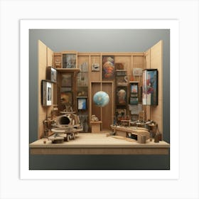 Room Full Of Art 1 Art Print