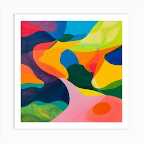 Modern Abstract Collection 57 Art Print