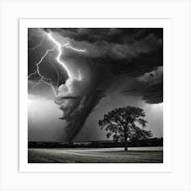 Lightning Storm 2 Art Print