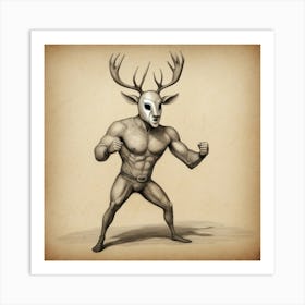 Deer! 24 Art Print