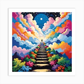 STAIRWAY TO HEAVEN Art Print