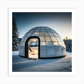 Igloo Art Print