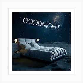 Goodnight Galaxy Art Print