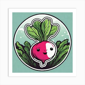 Beet logo Art Print