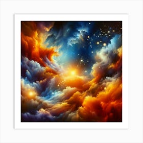 Clouds In The Sky Art Print