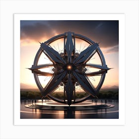 Futuristic Art Art Print