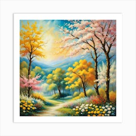 Springtime Art Print