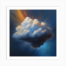 Cloud light Art Print