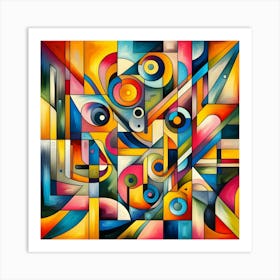 Abstract Painting 77 Art Print