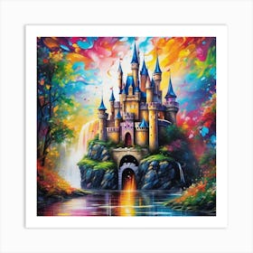 Cinderella Castle 25 Art Print