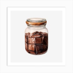 Chocolate In A Jar 7 Art Print