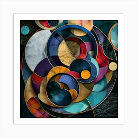 Cutouts Abstract Art Print