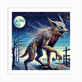 Werewolf 1 Art Print