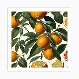 Default Vintage Redout 1 Citrus Bigaradia Art 3 Art Print