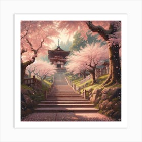 Stairs to Forever Art Print
