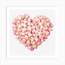 Heart Of Popcorn 3 Art Print