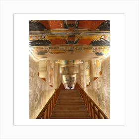 Pharaonic temple Art Print