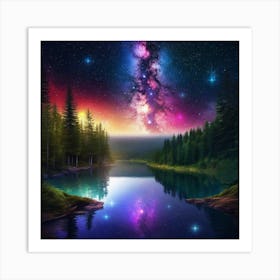 Milky Way 48 Art Print