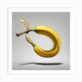 Banana - Banana Stock Videos & Royalty-Free Footage Art Print