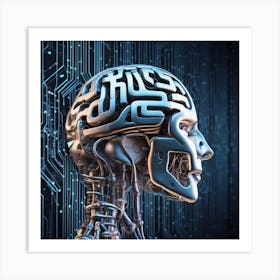 Artificial Intelligence 81 Art Print