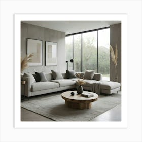 Modern Living Room 146 Art Print