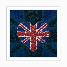 British Heart 2 Art Print