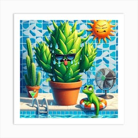 Cactus Affiche