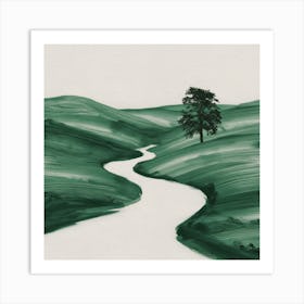 Green River Art Print