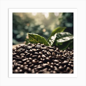 Coffee Beans 48 Art Print