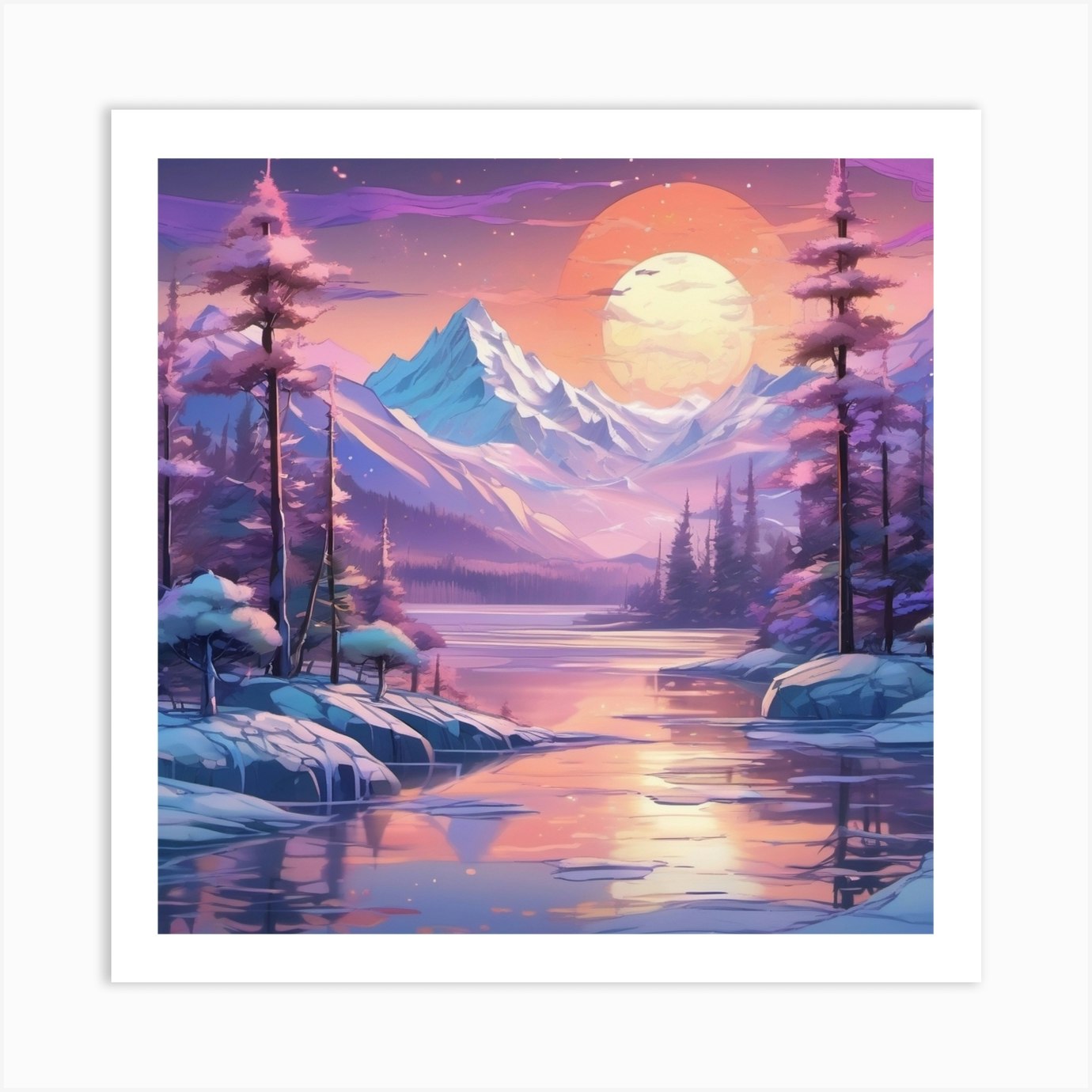 Winter Landscape by Artistic Expression