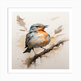 Bird Canvas Print Art Print