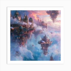 Fantasy City Art Print