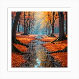 Autumn Forest Art Print