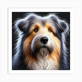 Dog Portrait Art Print