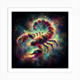 Scorpio Nebula #3 Art Print