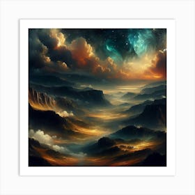 Nebula 125 Art Print