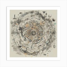 'Circle Of Life' 1 Art Print