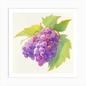 Grape Art Print