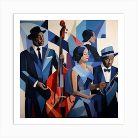 Jazz Quartet Art Print